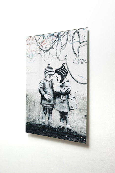 Wallity Cuadro Decorativo Banksy 70 x 100 cm